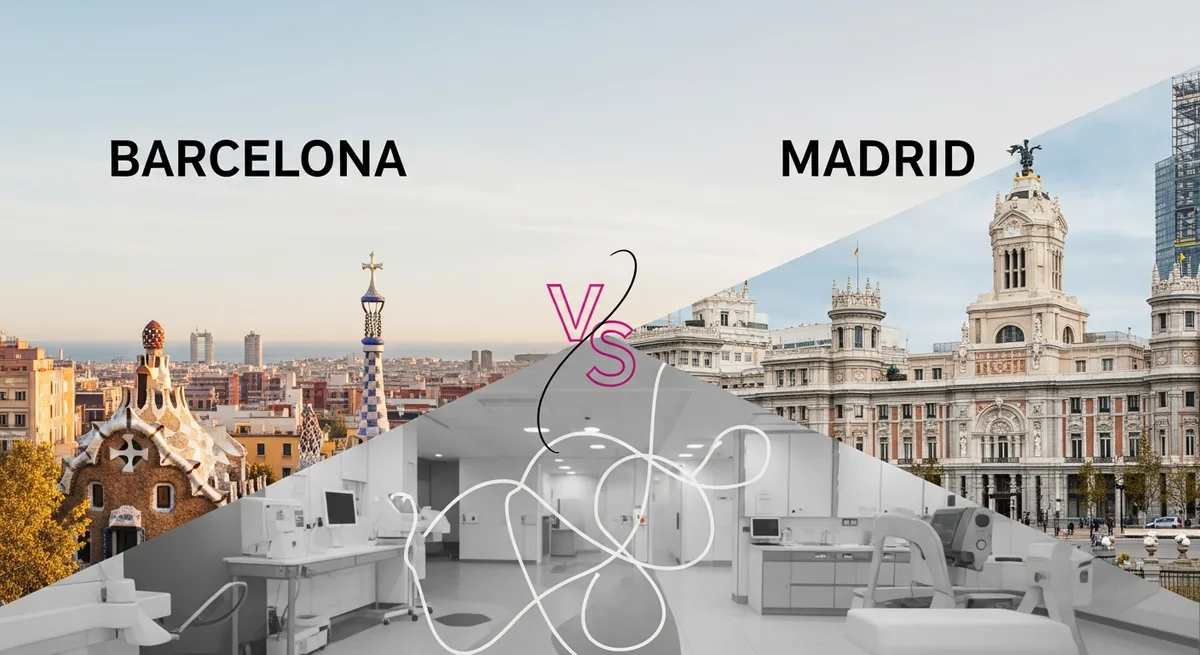 Barcelona vs Madrid IVF 2026 — Costs & Clinic Data | MedCover