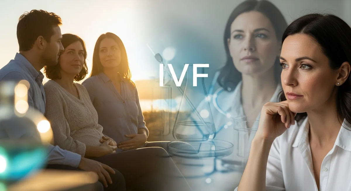 IVF vs Natural Conception After 40 — Data Guide | MedCover