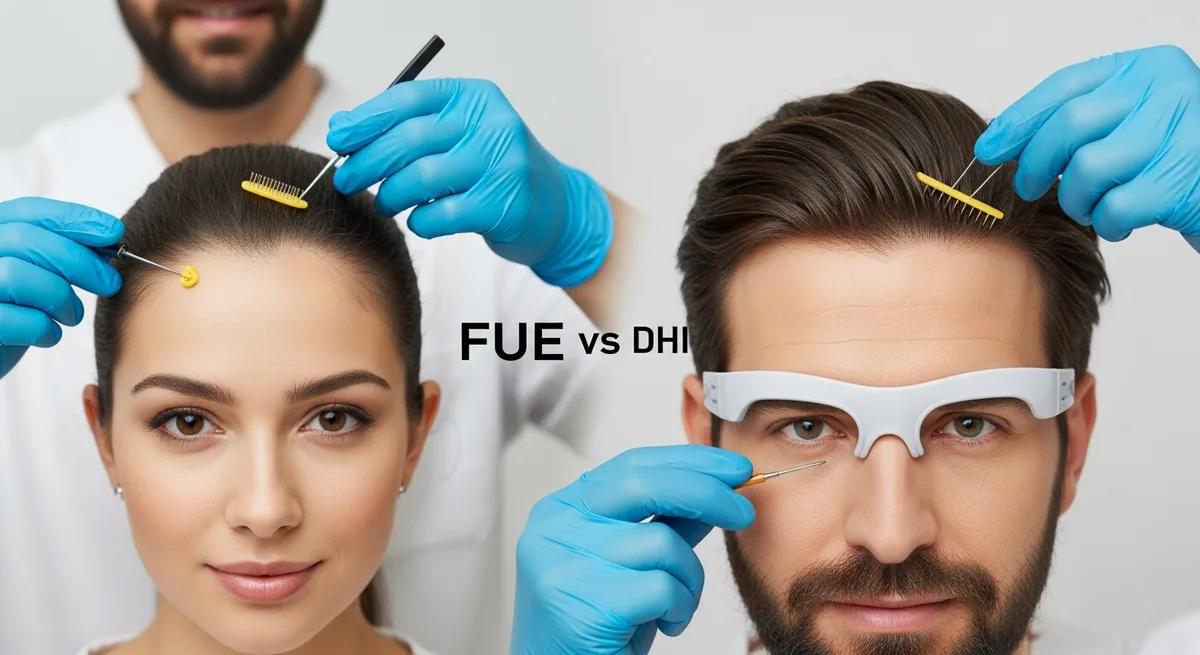 FUE vs DHI Hair Transplant — Comparison Guide | MedCover